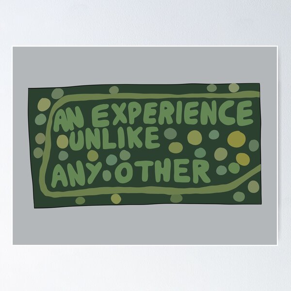 Item preview, An Experience Unlike Any Other designed and sold by thebcarts.