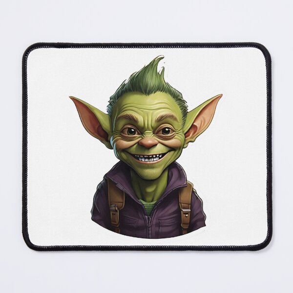Item preview, Smiling Funny Joy Goblin designed and sold by TomxDesign.