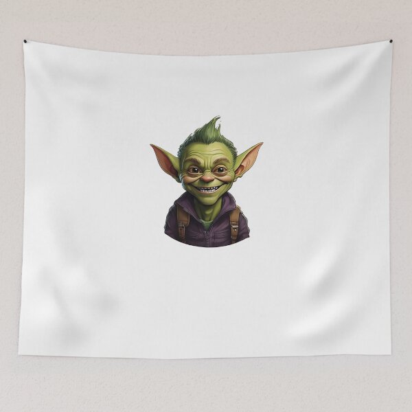 Item preview, Smiling Funny Joy Goblin  designed and sold by TomxDesign.