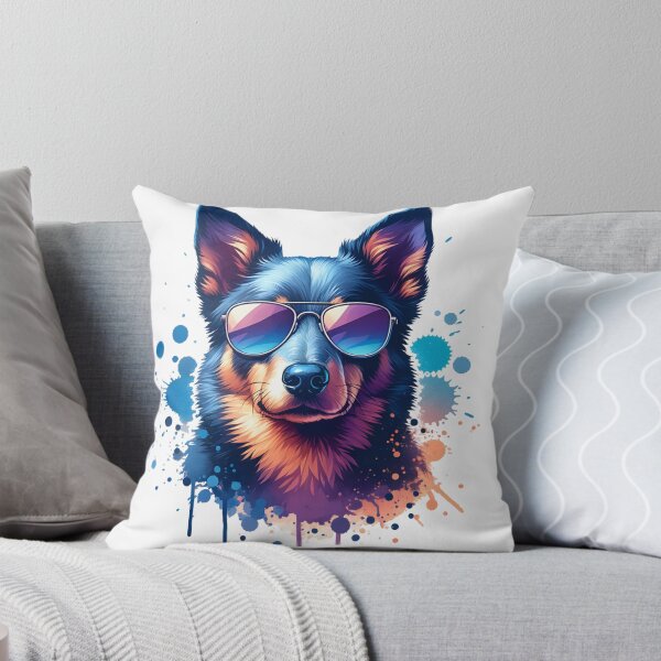 Item preview, Cool Australian Kelpie Wearing Sunglasses  designed and sold by TheAnimalZ00.