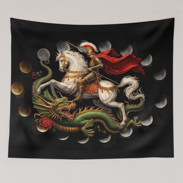 Item preview, Saint George and the dragon designed and sold by Helios Be. Lavsh.