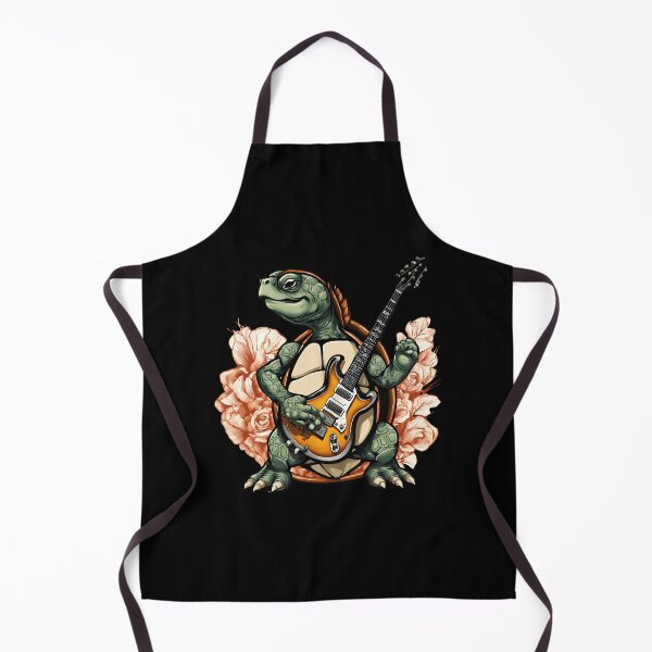 Item preview, Rock and Roll Turtle Playing Electric guitar designed and sold by CyberArtistOne.