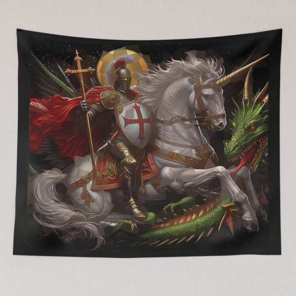 Item preview, Saint George and the dragon v2 designed and sold by Helios Be. Lavsh.