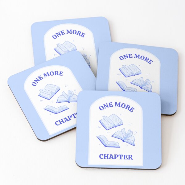 Item preview, One more chapter bookish quote  designed and sold by rizdrawings.