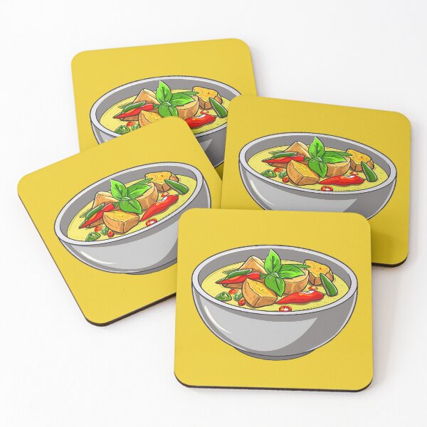 Item preview, Pollo al curry verde tailandés designed and sold by sakurashorty.
