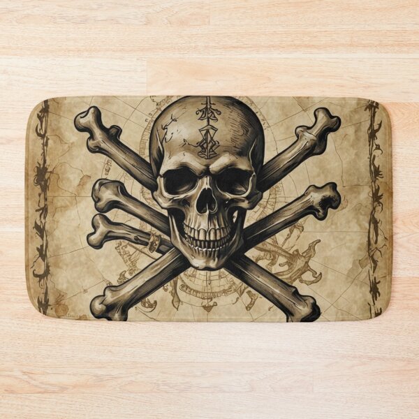 Item preview, Here Be Pirates designed and sold by Geek Girl Ohio.
