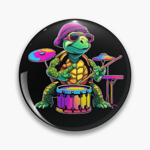 Item preview, Music Turtle Drums  designed and sold by CyberArtistOne.