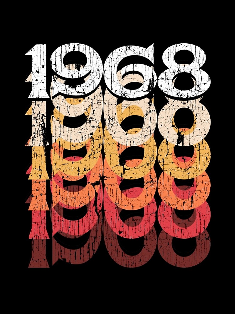 Retro 60s 50th Birthday Wear 1968 Mom Dad Vintage Gift" A-Line Dress for  Sale by roarr | Redbubble