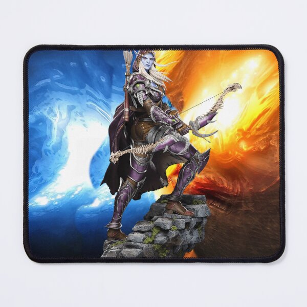 Item preview, Sylvanas with multicolor background designed and sold by Magic3D.
