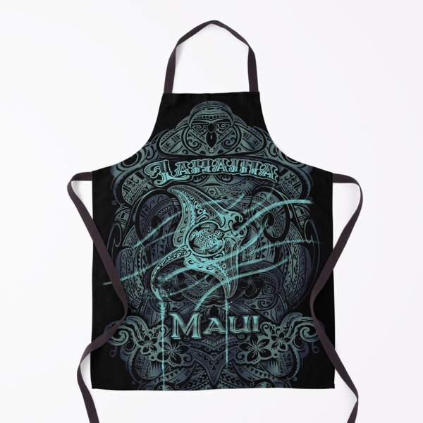Item preview, Vintage Lahaina Maui Tribal Manta Ray With Water Shirt Design 011 designed and sold by sunnthreads.