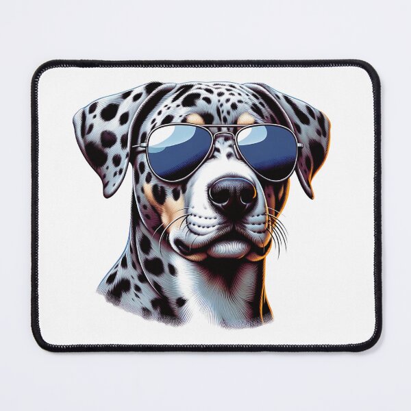 Item preview, Catahoula Leopard Wearing Sunglasses designed and sold by TheAnimalZ00.