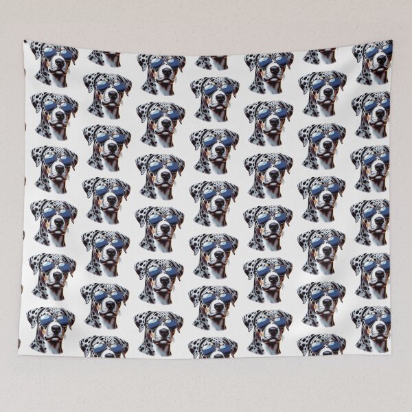 Item preview, Catahoula Leopard Wearing Sunglasses designed and sold by TheAnimalZ00.