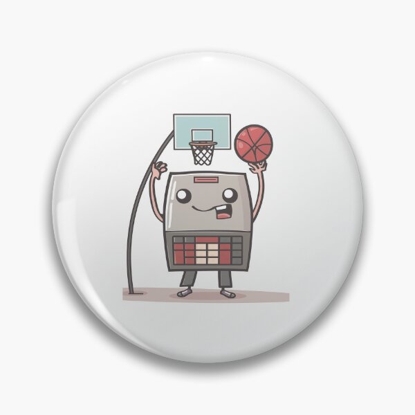 Item preview, Basketball player, rim, and backboard featuring basketball equipment designed and sold by FWLKIT.