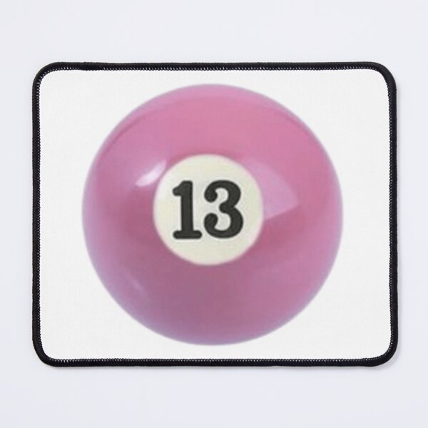 Item preview, Pink Aesthetic 13 Pool Ball designed and sold by CraftyKayla26.
