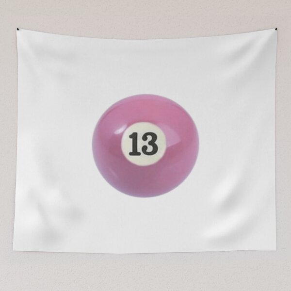 Item preview, Pink Aesthetic 13 Pool Ball designed and sold by CraftyKayla26.