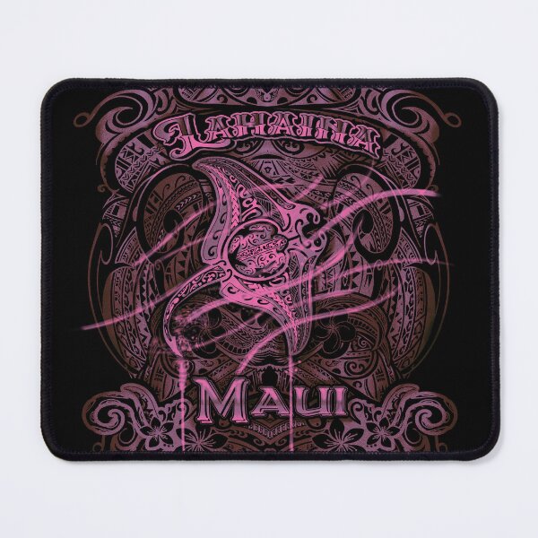 Item preview, Vintage Lahaina Maui Tribal Manta Ray With Water Shirt Design 012 designed and sold by sunnthreads.