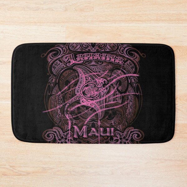 Item preview, Vintage Lahaina Maui Tribal Manta Ray With Water Shirt Design 012 designed and sold by sunnthreads.