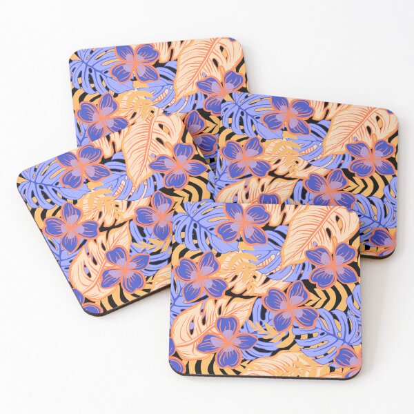 Item preview, Exotic flowers and leaves designed and sold by Mashusha-art.