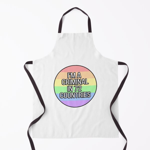 Item preview, I'm A Criminal In 72 Countries Funny Gay designed and sold by FunnyGayGuy.