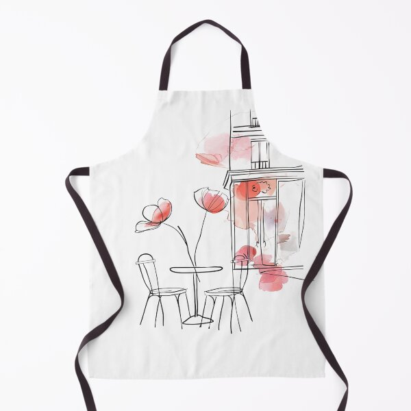 Item preview, Rue de Café Art #1 designed and sold by fluidwatercolor.