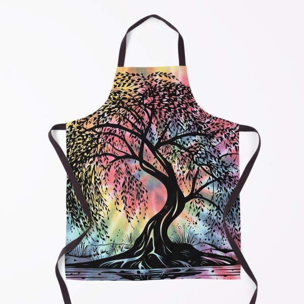 Item preview, Tye dyed willow tree designed and sold by BJScottArt.