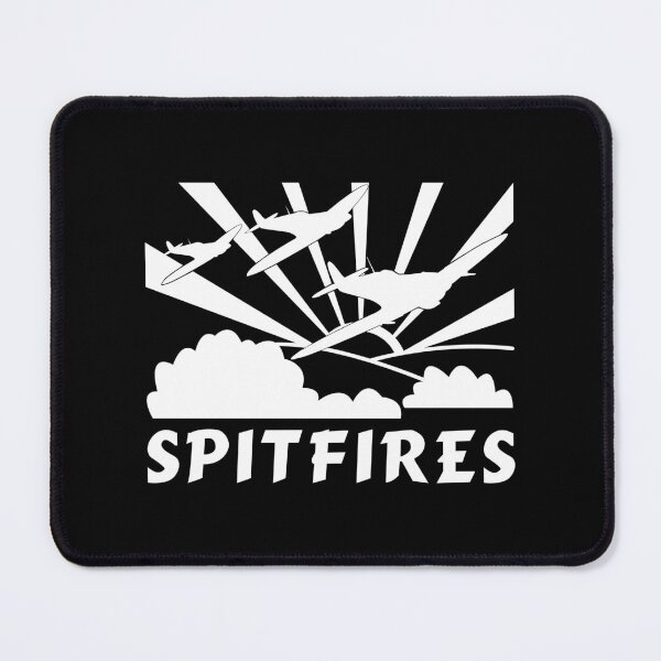 Item preview, Spitfires British WW2 Fighter Planes Flying Sunrise designed and sold by MilitaryMart.