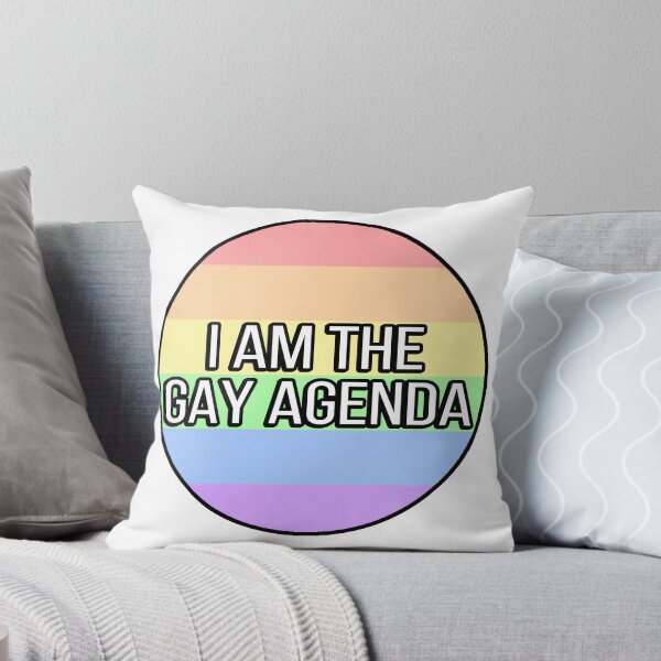 Item preview, I Am The Gay Agenda designed and sold by FunnyGayGuy.