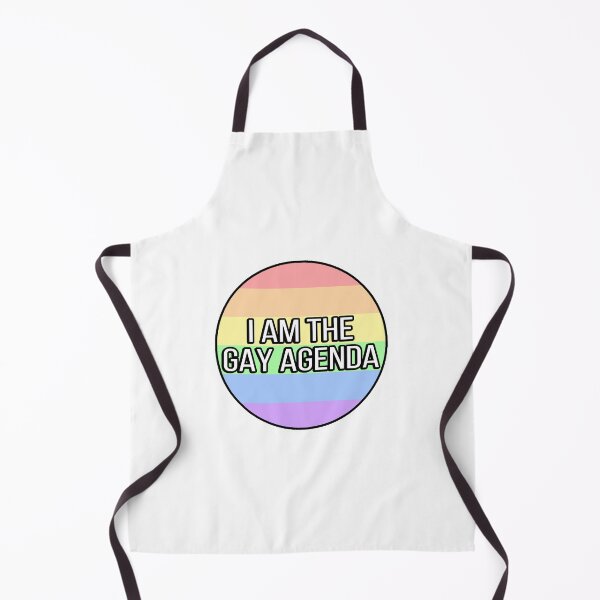 Item preview, I Am The Gay Agenda designed and sold by FunnyGayGuy.