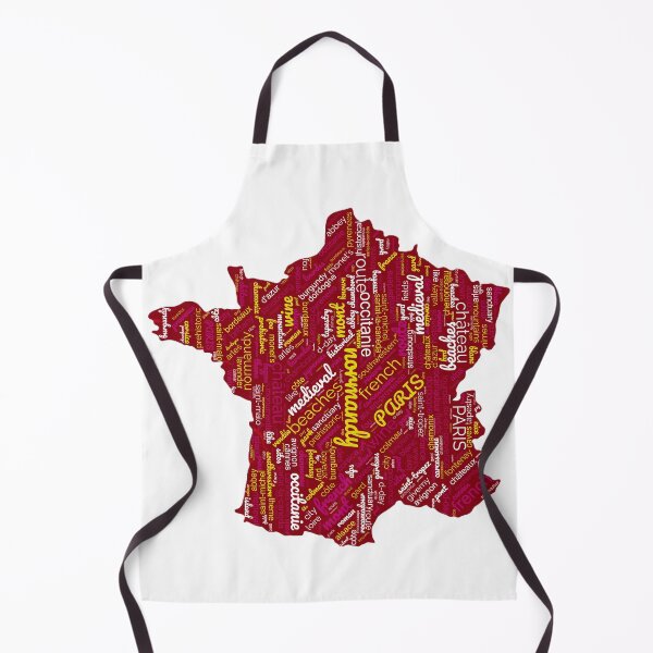 Item preview, France map word cloud Tourist attractions t-shirt designed and sold by KreativKulture.