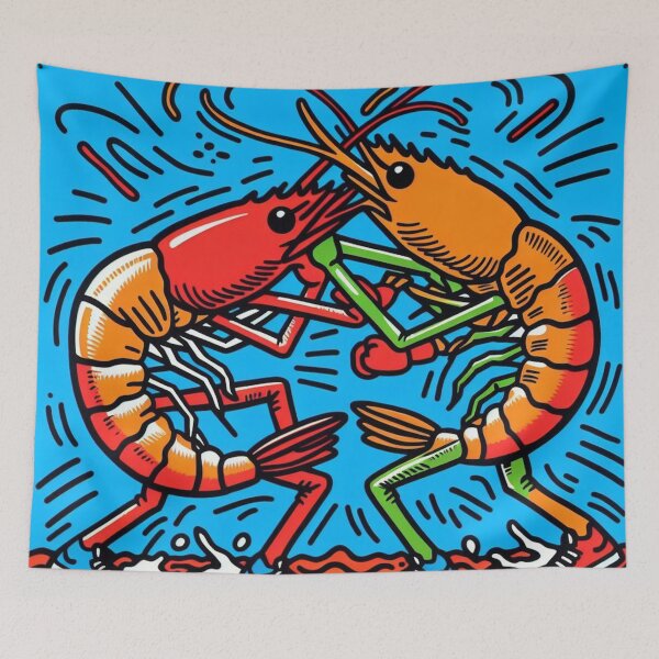 Item preview, Shrimp Wrestling designed and sold by ComputerContent.