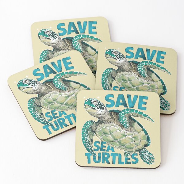 Item preview, Save Sea Turtles, Marine Life Conservation designed and sold by Mariana Piana.