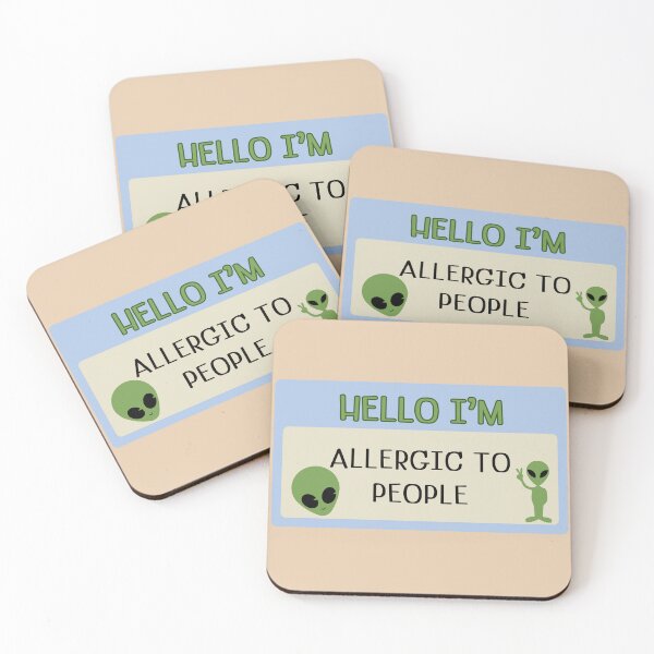 Item preview, Hello I'm Allergic To People designed and sold by izzygrace04.
