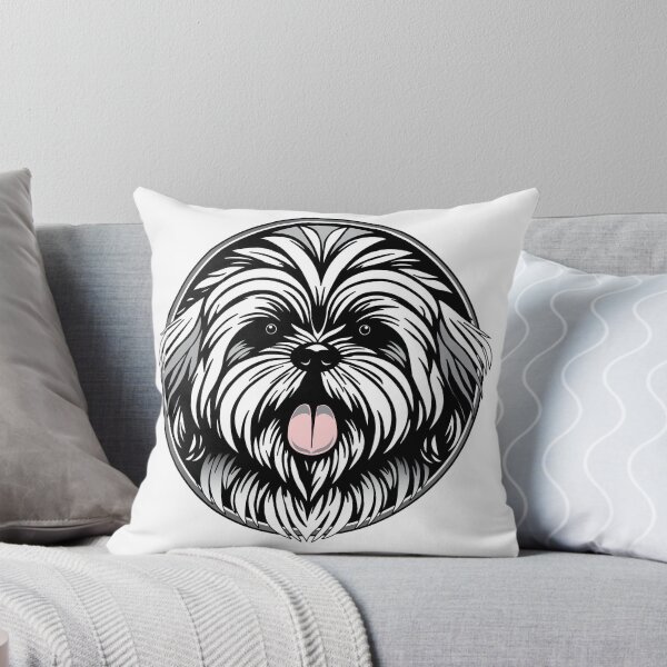 Item preview, White Fluffy Dog designed and sold by DickinsonDesign.