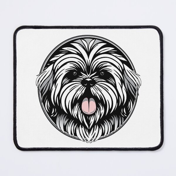 Item preview, White Fluffy Dog designed and sold by DickinsonDesign.