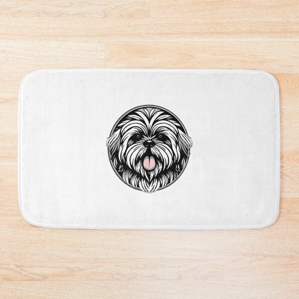 Item preview, White Fluffy Dog designed and sold by DickinsonDesign.