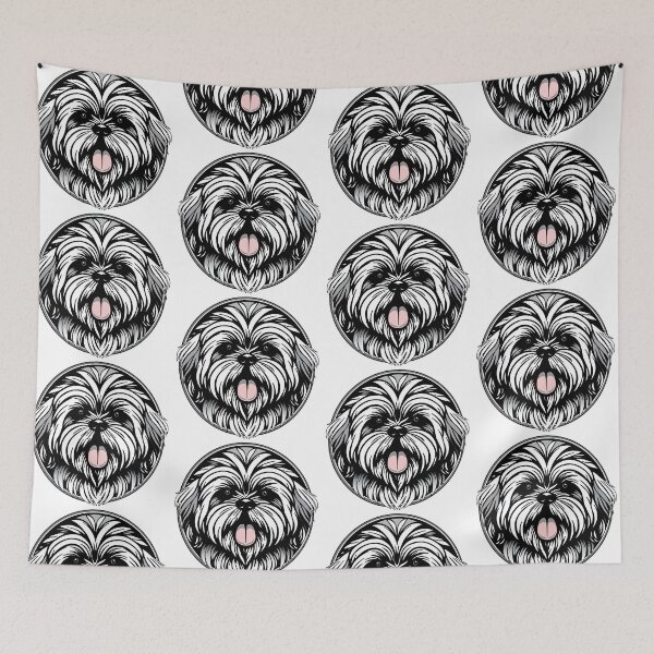 Item preview, White Fluffy Dog designed and sold by DickinsonDesign.