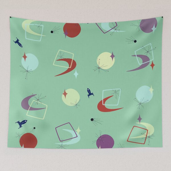 Item preview, 50s Atomic Space Age  designed and sold by KaeDaeDesigns.