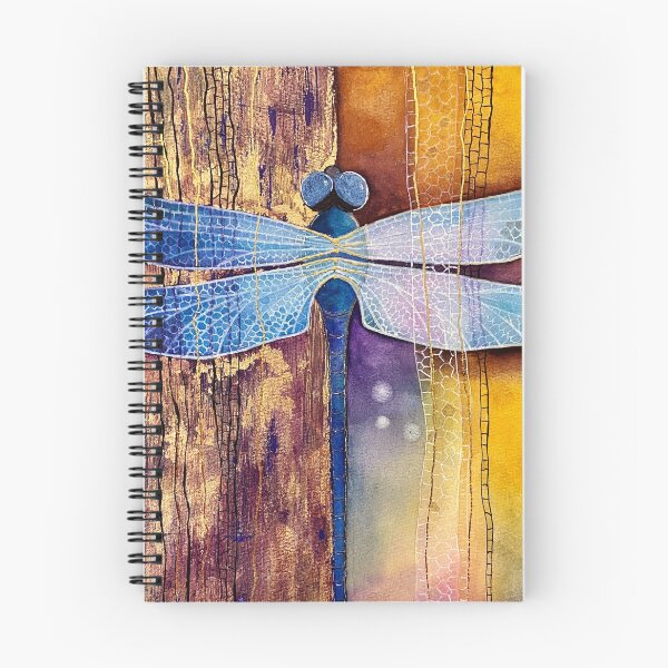 Item preview, Golden dragonfly designed and sold by MistyLakeArt.