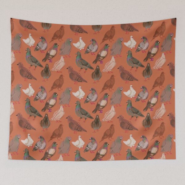 Item preview, pigeon pattern designed and sold by guilhernunes.