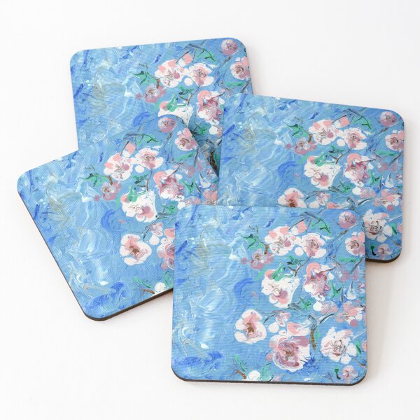 Item preview, Spring Blossoms Paint Pour: One designed and sold by LymphomaLass.