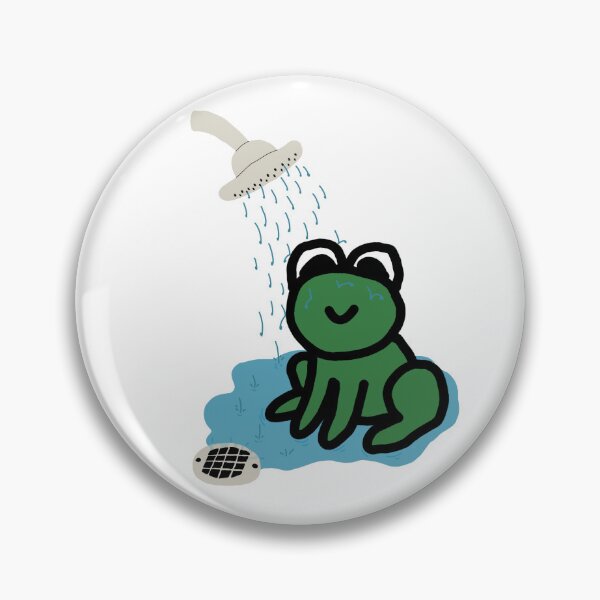 Item preview, Frog In The Shower designed and sold by AdmiralFrog.