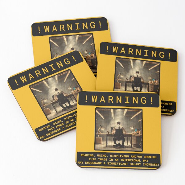 Item preview, WARNING! SALARY INCREASE MANIFESTATION! designed and sold by CreativeBizarre.