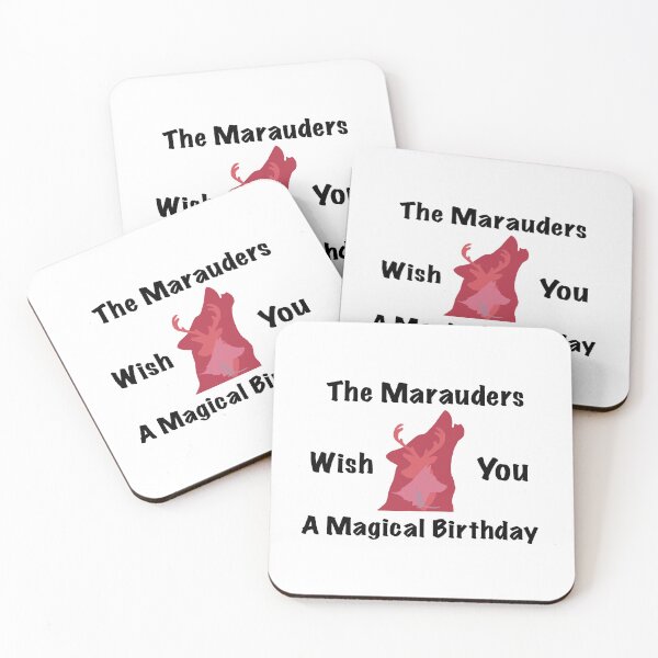 Item preview, Wolfstar Marauders - Happy Birthday designed and sold by Animals-by-JB.