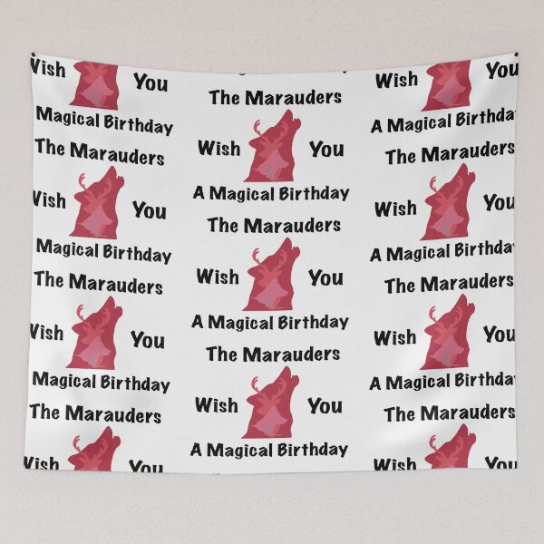 Item preview, Wolfstar Marauders - Happy Birthday designed and sold by Animals-by-JB.