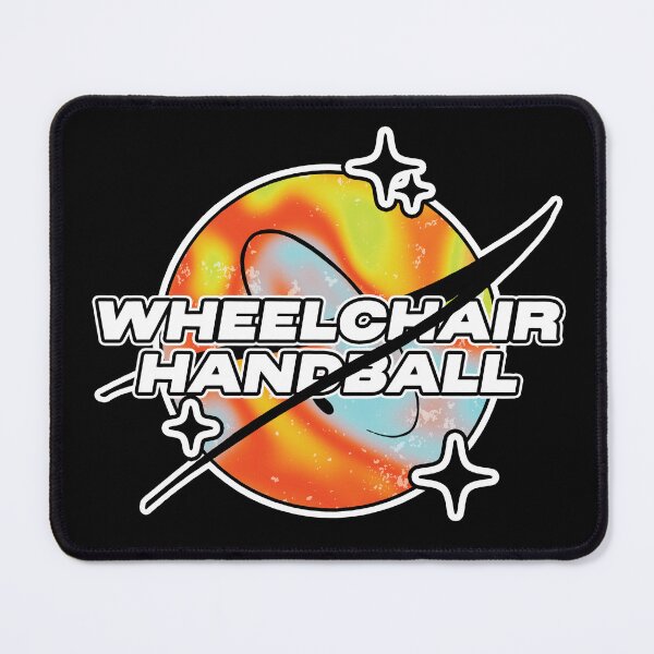 Item preview, Wheelchair Handball Melty Space designed and sold by orlumbuspirate.