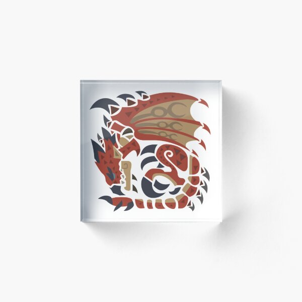 Rathalos Acrylic Block