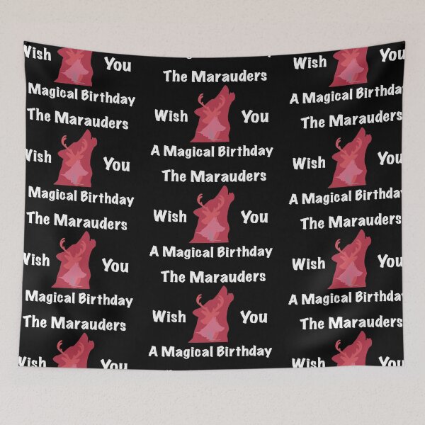 Item preview, Wolfstar Marauders - Happy Birthday designed and sold by Animals-by-JB.