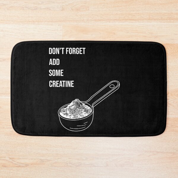 Item preview, Dont forget add some creatine monohydrate Workout Gear  designed and sold by These_Prints.