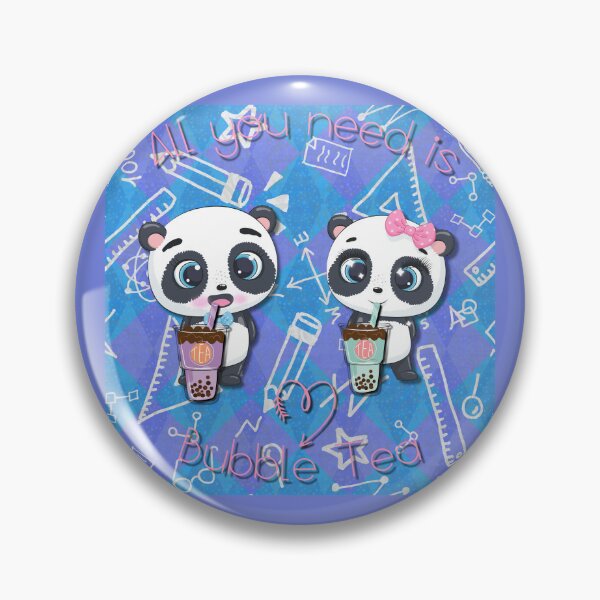 Item preview, Bubble Tea, sweet panda, funny pandas, All you need is Bubble Tea, Panda, School Bubble, designed and sold by GOLDENGARDENART.