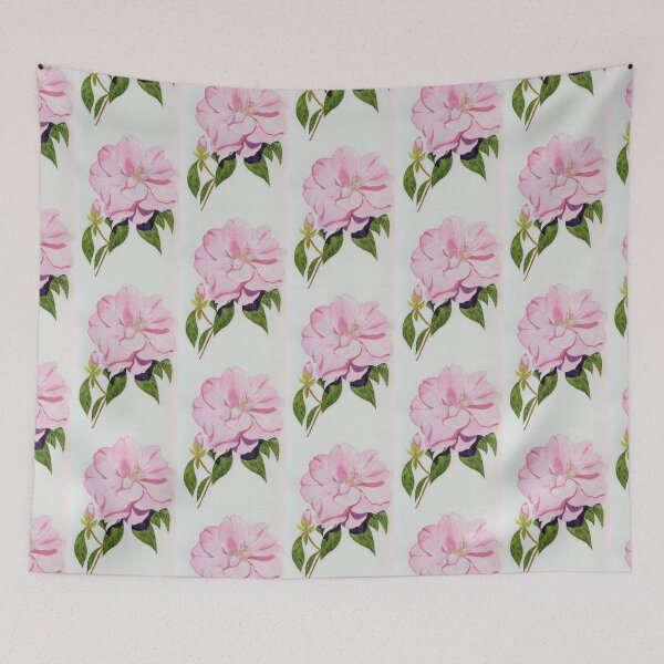 Item preview, Single pink camellia watercolour painting  designed and sold by esvb.